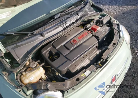 2015 Fiat 500 1957 Edition from USA, damaged, VIN 3C3CFFCR2FT555864